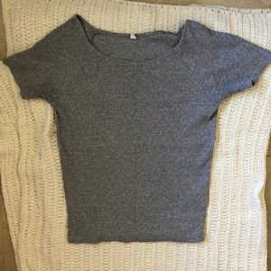 Uniqlo Soft Crop Top